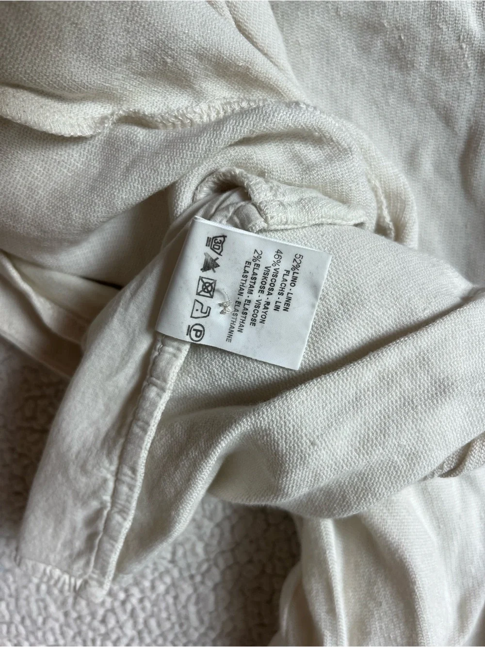 TRANSIT PAR SUCH WHITE BLAZER JACKET SIZE 3 or US 8-10